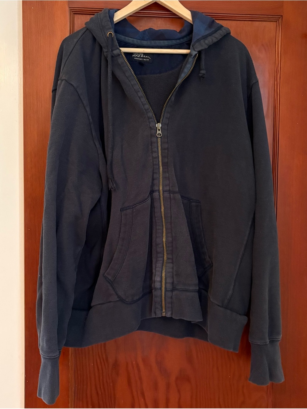 L.L. Bean Signature Men’s Zip-up Hooded Sweatshirt